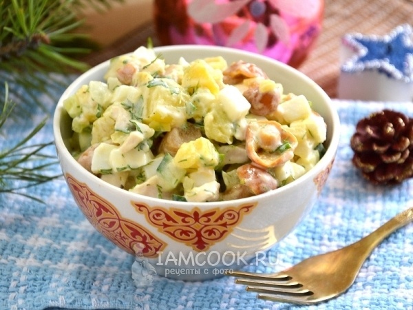 Настолько вкусные салаты с курицей, что ешь и не можешь остановиться (+ рецепт сочной куриной грудки)