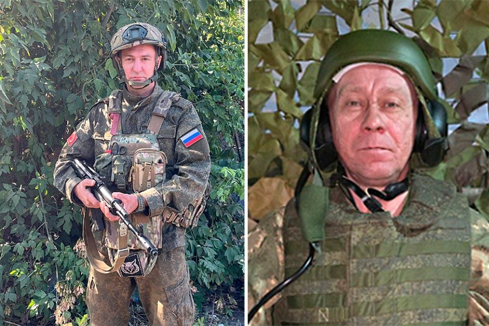    Старший матрос Алексей Крючков и гвардии ефрейтор Алексей Панов Минобороны РФ