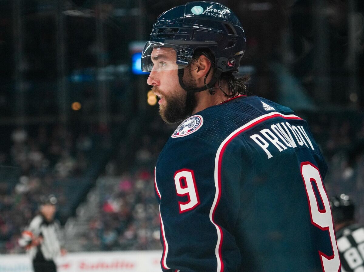    Российский хоккеист "Коламбус Блю Джекетс" Иван Проворов© пресс-служба клуба "Коламбус Блю Джекетс"