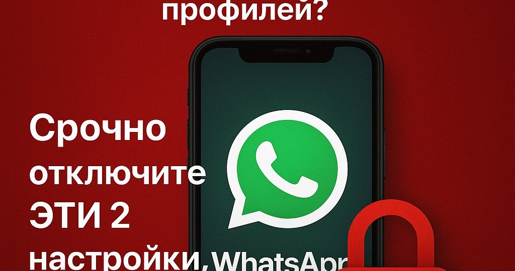 ​🚨 Новый вирус читает ваш WhatsApp: Утечка 3,5 миллиарда профилей? Срочно отключите ЭТИ 2 настройки, чтобы не стать жертвой
