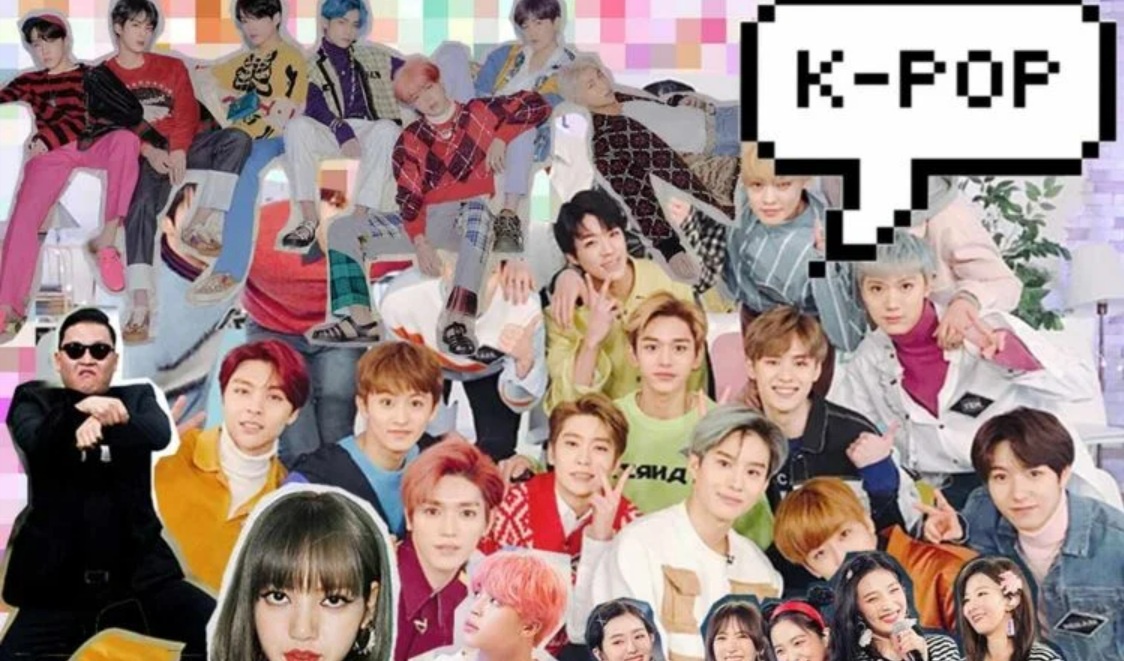 K-pop индустрия, коллаж. Источник: businessoutreach.in