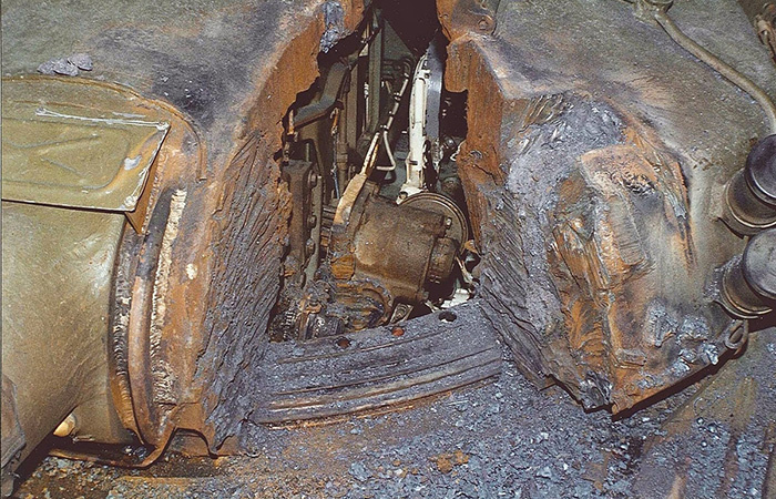 Толщина брони танка