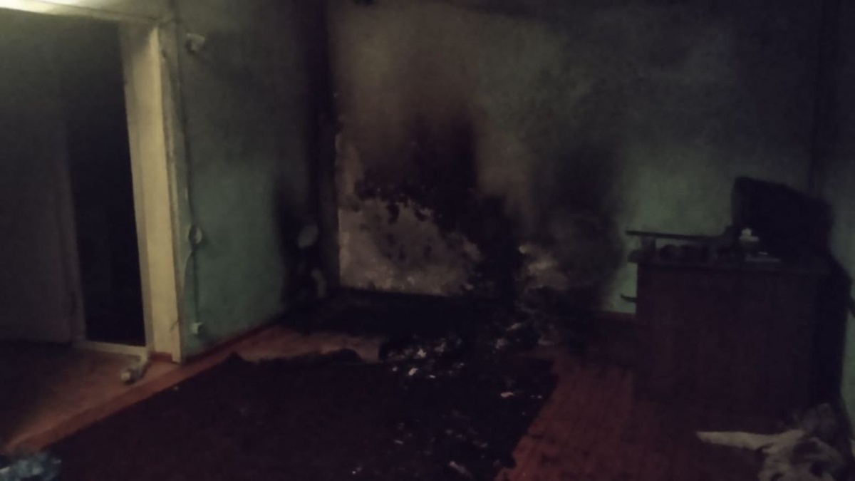    Мужчина с психическими отклонениями в седьмой раз поджёг квартиру в Кемском районе© Госкомитет Карелии по безопасности населения