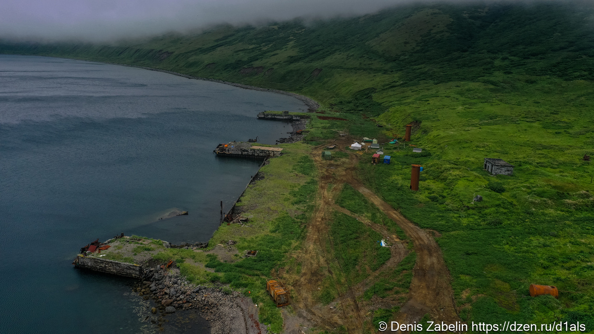 Симушир причалы