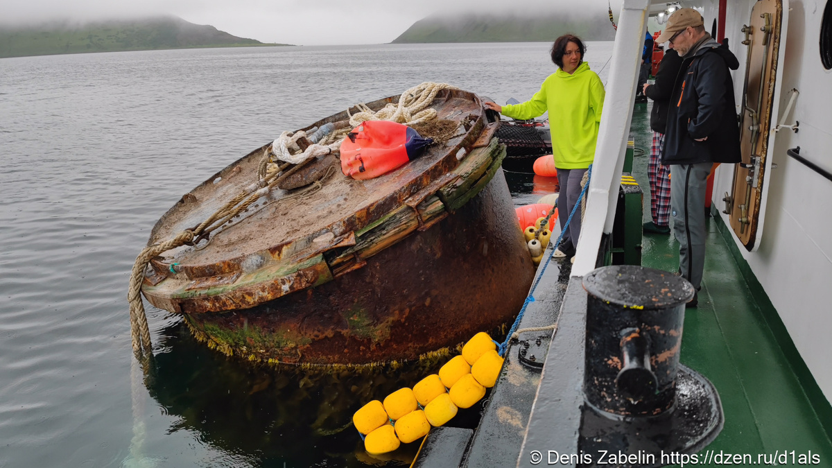 Дрейфовый якорь в бухте Броутона