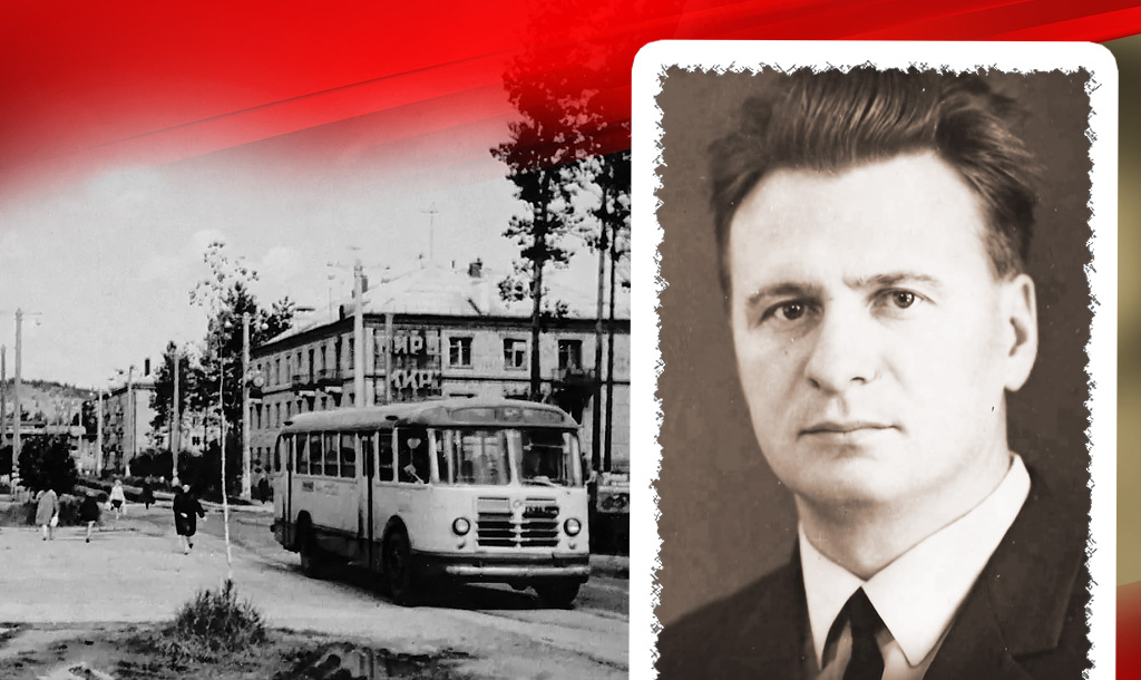 Посёлок Бор 70-е годы. Центр / Виктор Романович Ященко