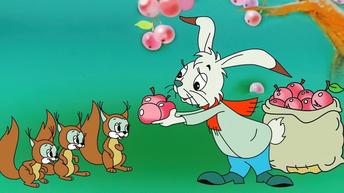 Кадр из мультфильма «Мешок яблок»