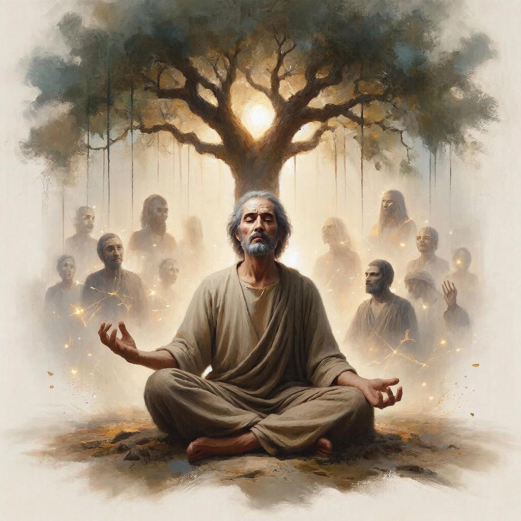 Освобождение от ненужных масок, образов и ролей. Сгенерированно ии.