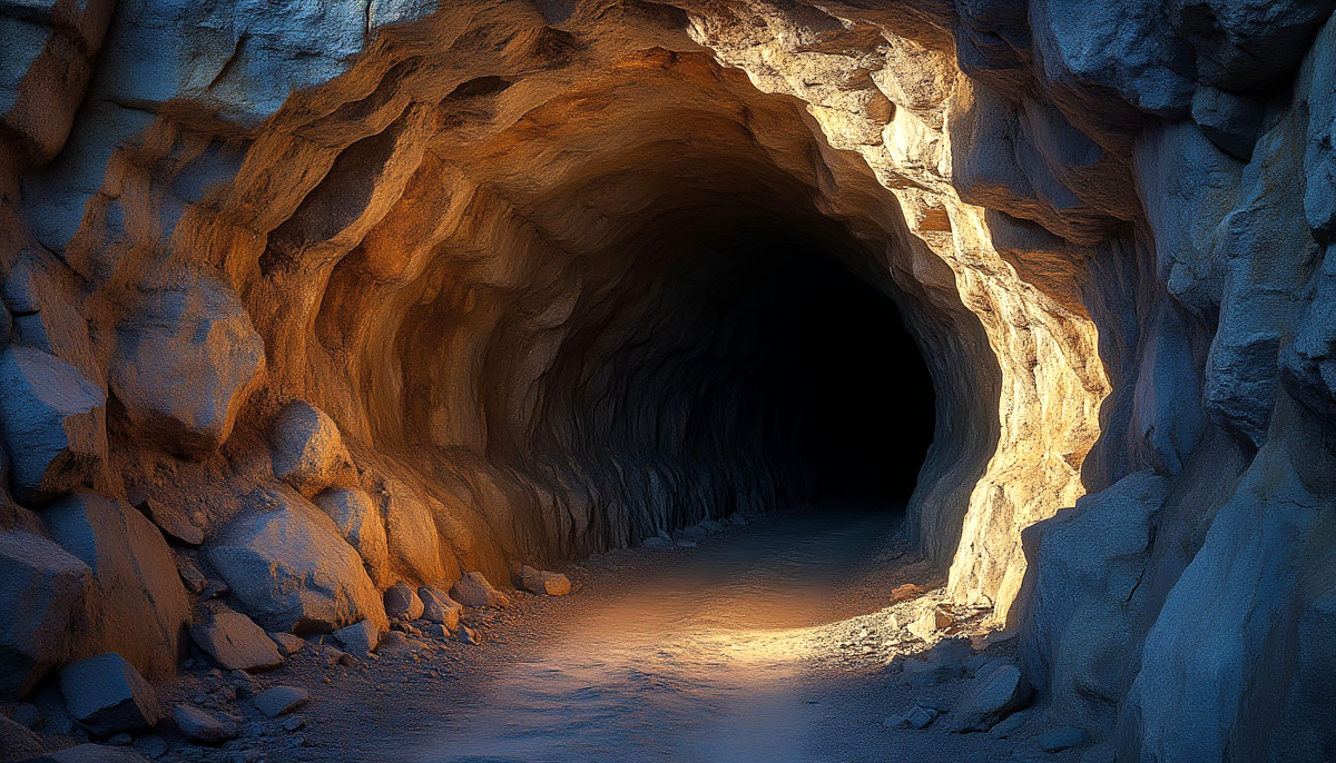 Они не выглядят как природные пещеры.