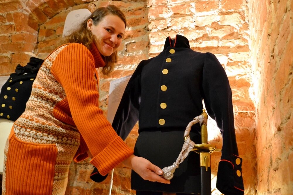    Так выглядит темляк, что повязывали на эфес шпаги. Фото: «АиФ-Урал»/ Дарья Попович