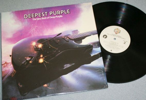Американский выпуск альбома Deep Purple "Deepest Purple: The Very Best Of Deep Purple", 1980 год