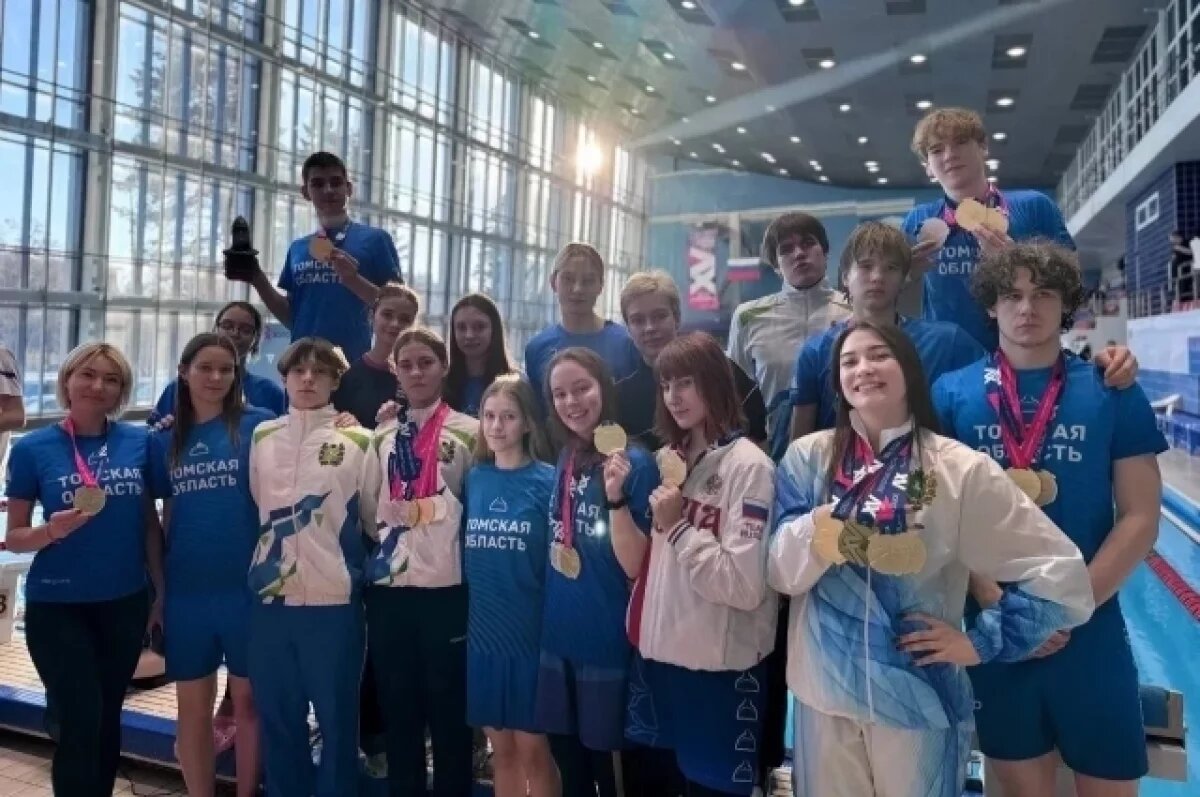    Томские пловцы привезли более 20 медалей со всероссийского турнира