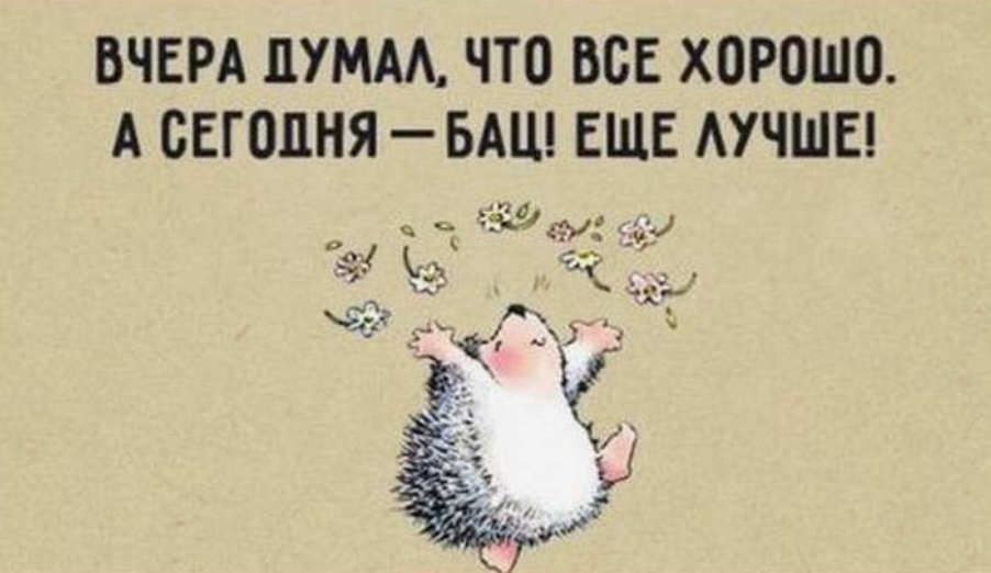 порцию хорошего настроения вам в ленту!