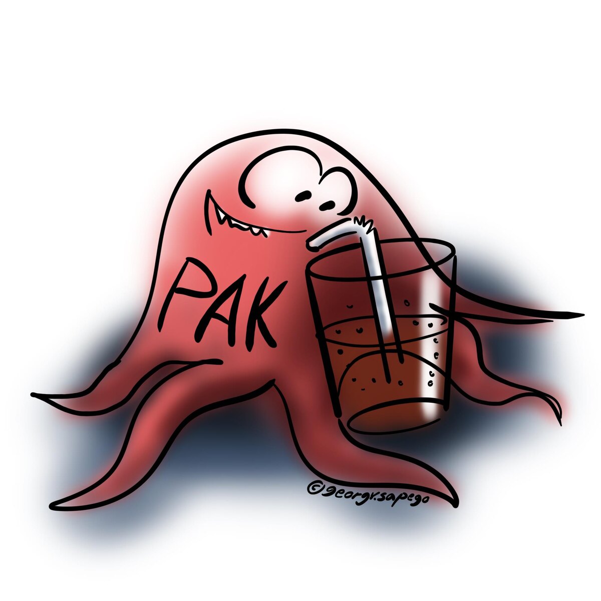 Рак и сладкая газировка