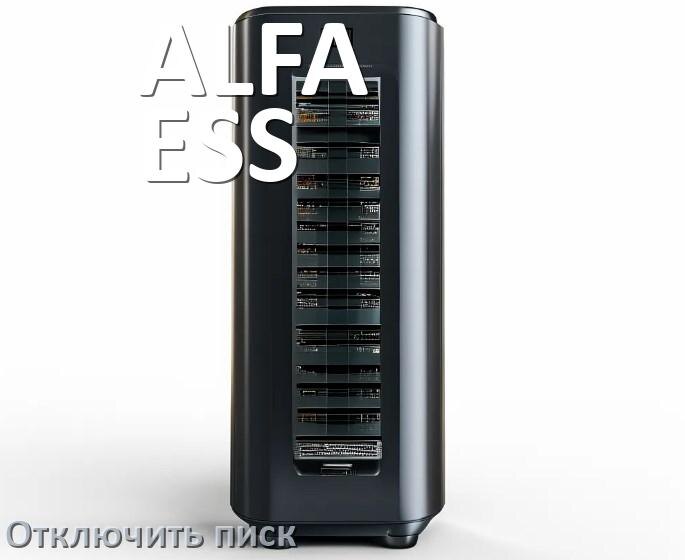 
Почему ИБП ALFA-ESS пищит и как отключить звук