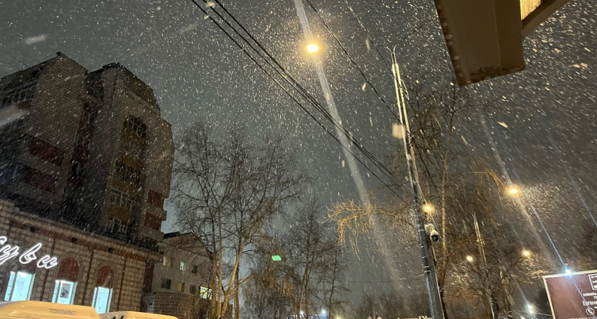    23 ноября в Коми прогнозируется облачная погода, снег и гололед