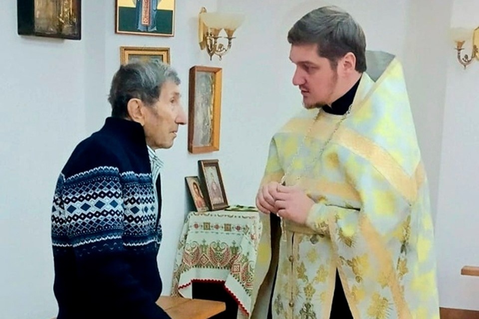    Давыд Абрамович крестился уже в пожилом возрасте. Фото: Архив семьи Давыда Неймана