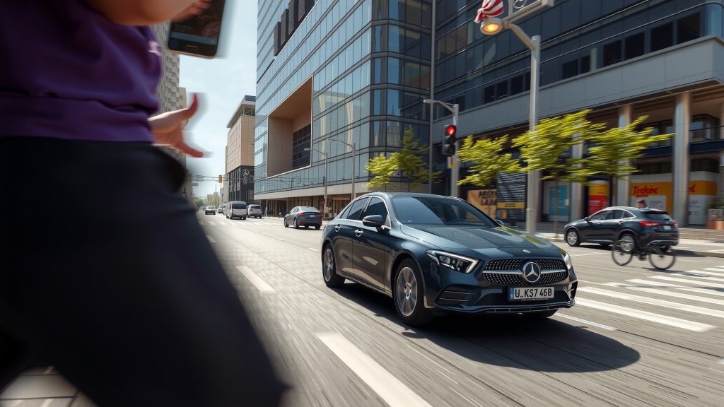    Как Mercedes-Benz A-Class базовый 2025 справляется в городе?