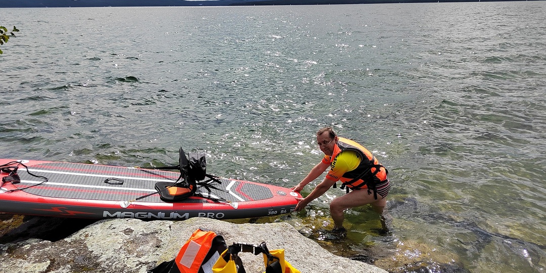 Тургояк на сапе