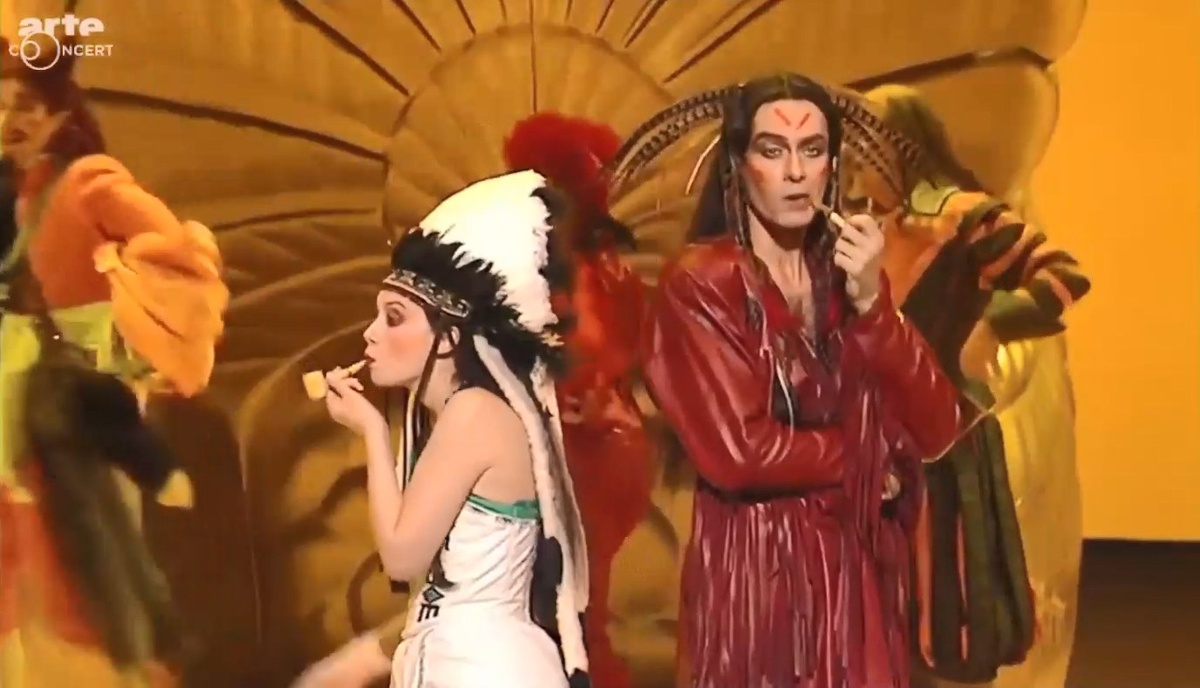 Дуэт Зимы и Адарио. Спектакль Национальной оперы Парижа, 2004 год