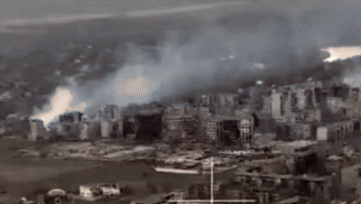    Мирноград. Видео с канала "Сводки ополчения Новороссии Z.O.V."