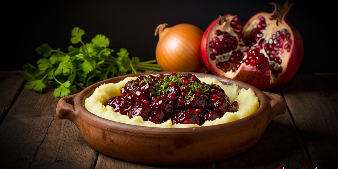 Тушеное мясо в гранатовом соке и вине: старый грузинский рецепт