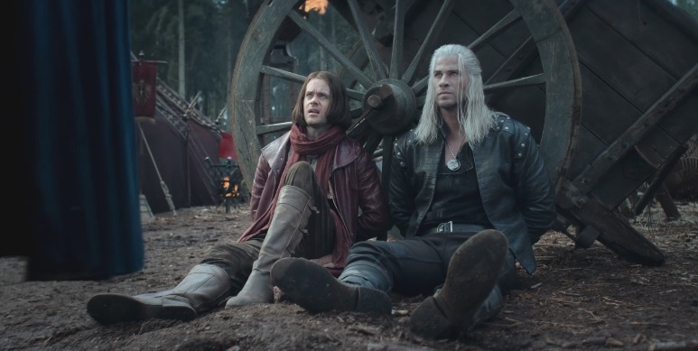 "Это что за хрень?" - "И тебе прекрасного утра, Геральт".