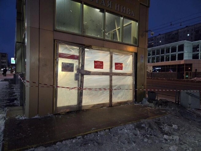 Всё опечатали снаружи уже, чтобы тепло не выходило.  фото: яндекс.