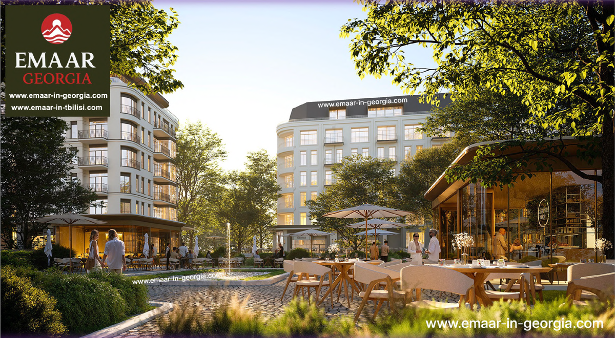 Рендеры проекта EMAAR GEORGIA Тбилиси 