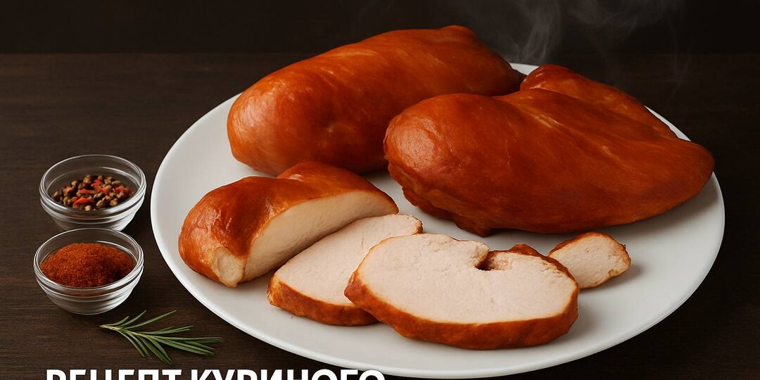 🍗 Рецепт куриного филе горячего копчения
