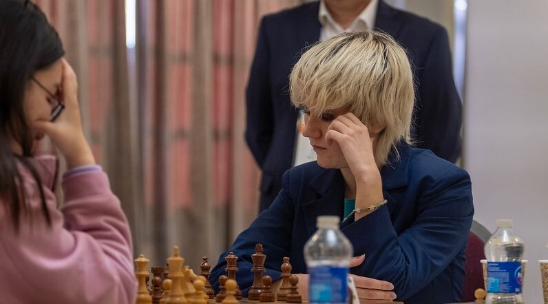 Полине ШУВАЛОВОЙ пока нет равных на третьей доске...