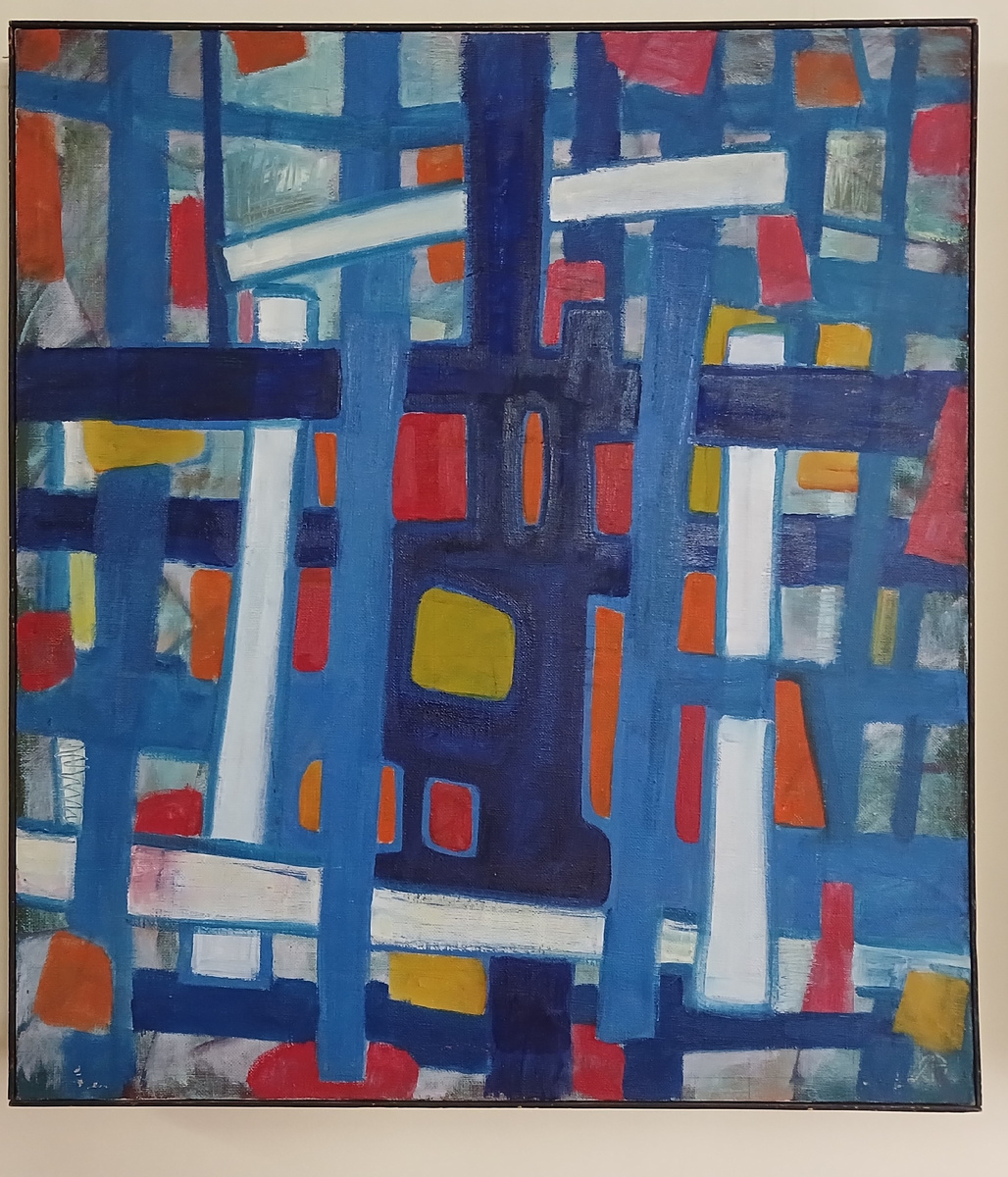 Фризен А.П. «Конструкция», х.,м. 90 х 80 см. 
