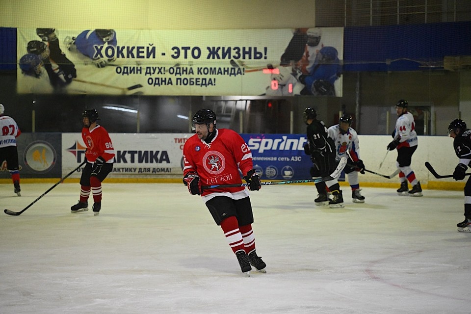    Хоккейный поединок завершился ничьей. Фото: Сайт Главы ДНР