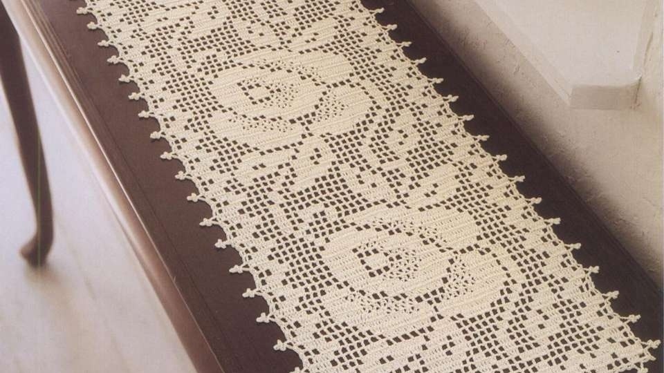 Ажурные салфетки крючком со схемами