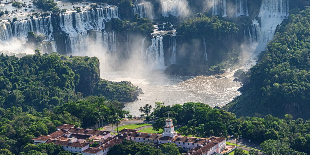 Отпадно-водопадное место обитания в Бразилии.