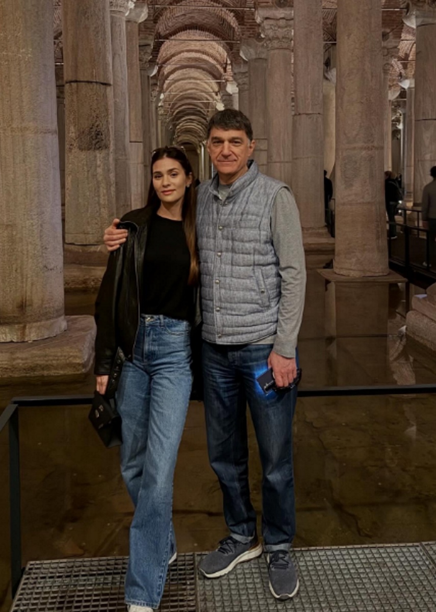 Анастасия Шубская с отцом Кириллом Шубским. Фото: соцсети