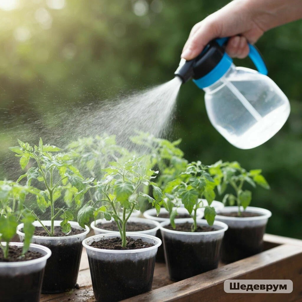 Подкармливаем рассаду ежедневно