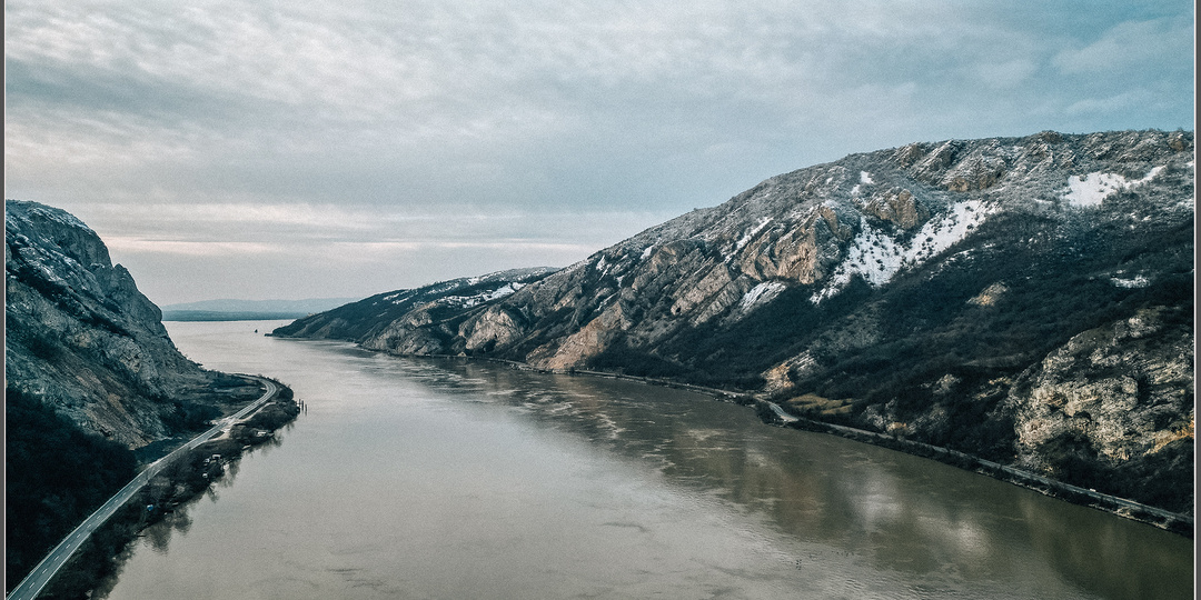 Как выглядит граница Сербии и Румынии по реке Дунай