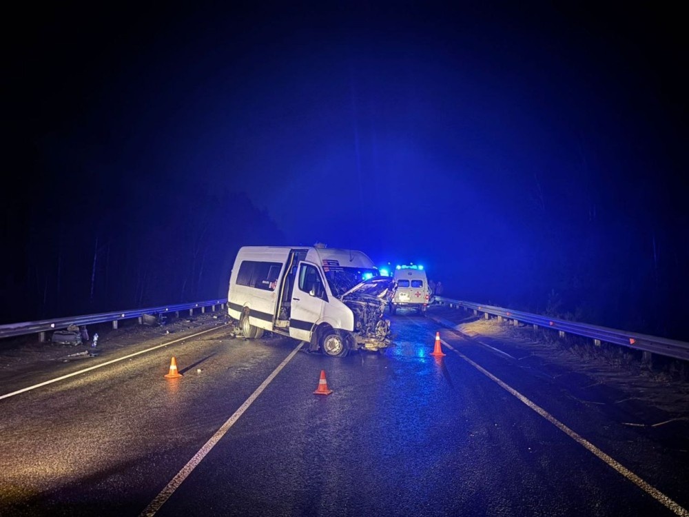    Мужчина погиб в столкновении Toyota RAV4 с микроавтобусом в Марий Эл