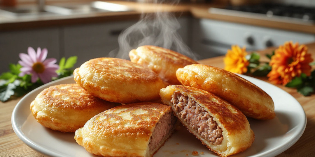 Ленивые беляши на кефире