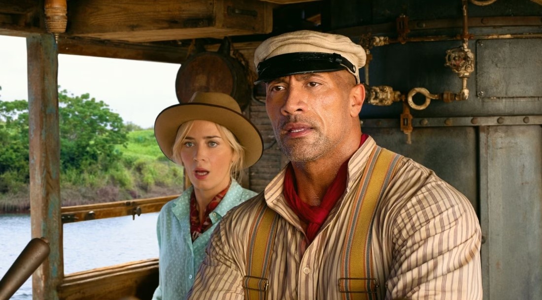     Кадр из фильма «Круиз по джунглям» (2021)