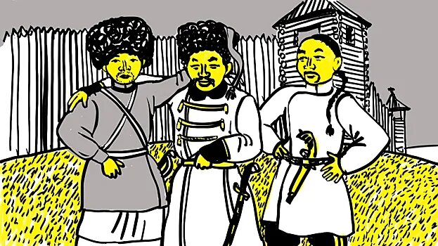 "Станем привыкать мы к азиатской стороне, Казаки-казаченьки, не бойтесь ничего"(с) Фото: news.rambler.ru