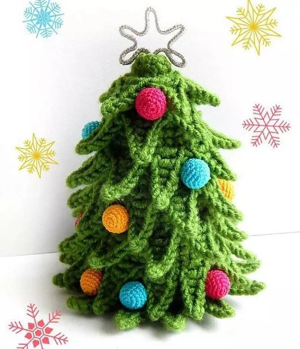 елочка крючком
