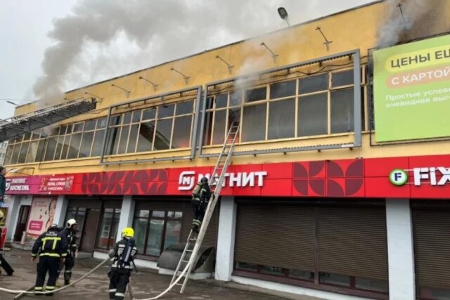    Что за сильный пожар случился в ТЦ в Нововоронеже 23 ноября?