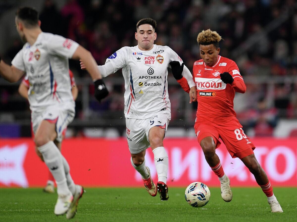    Футбол. РПЛ. "Спартак" (Москва) - "ЦСКА" (Москва)© РИА Новости / Алексей Филиппов