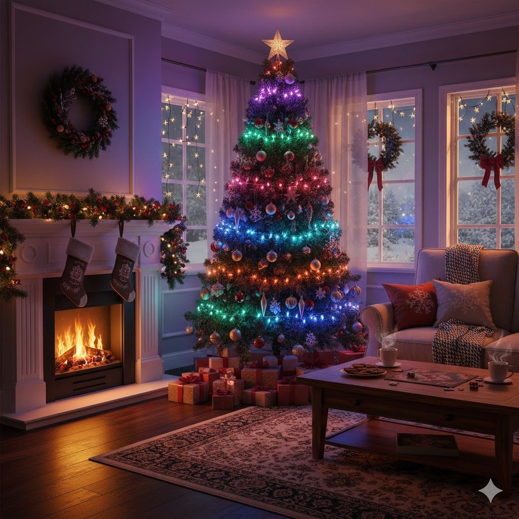 Новогодний уют с умными устройствами - новый уют