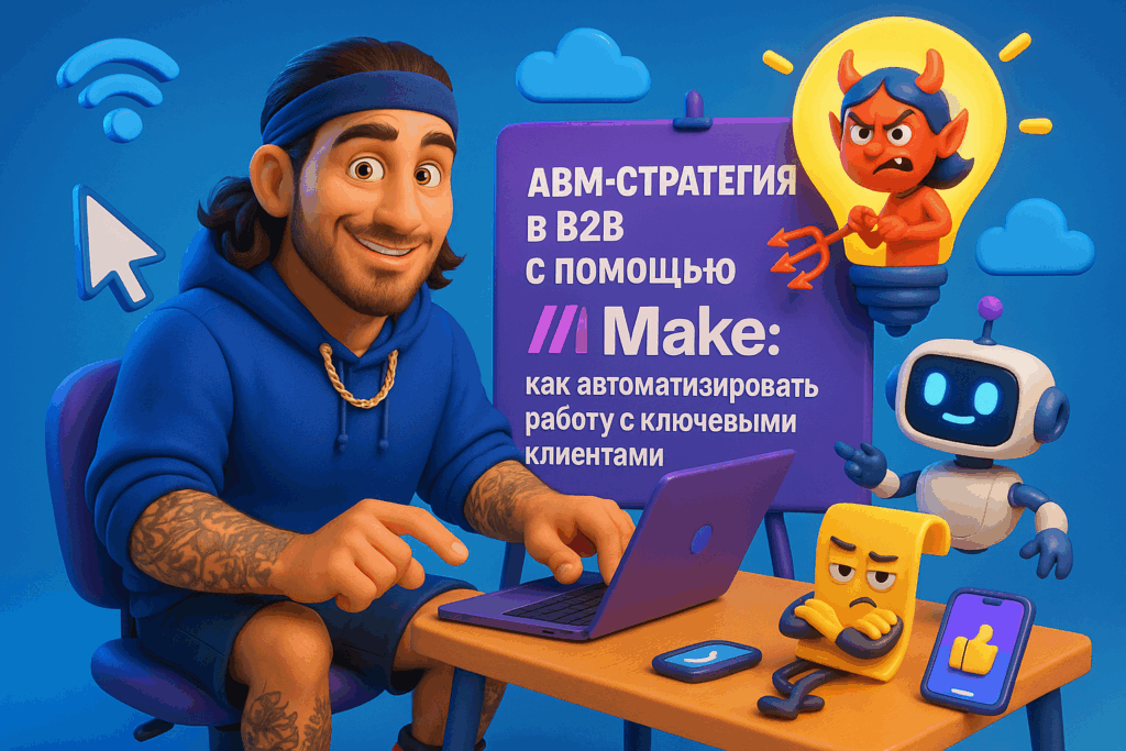    Хотите повысить эффективность B2B-маркетинга? Узнайте, как ABM-стратегия с автоматизацией на Make помогает привлекать и работать с ключевыми лидами! schergin