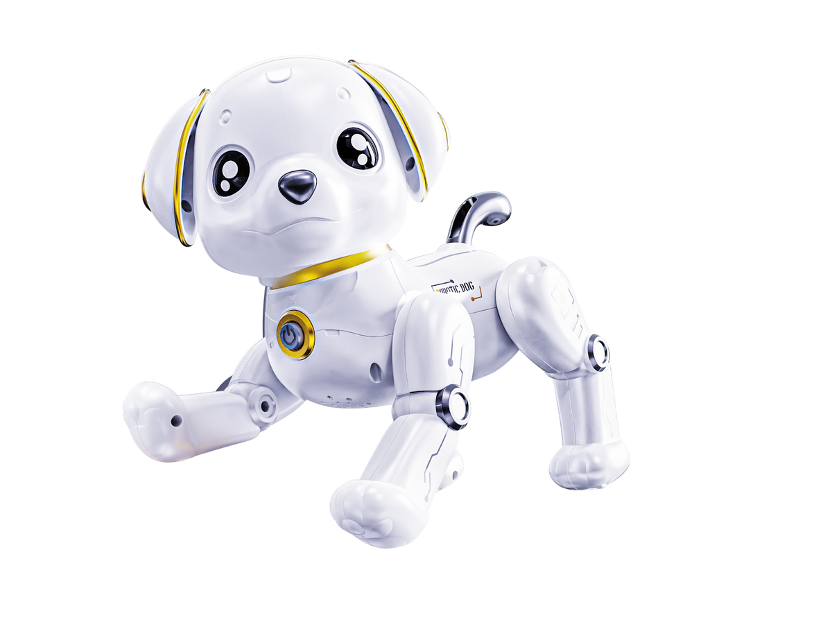 Активным детям подойдут интерактивные и музыкальные игрушки, где есть движение и реакция на их действия (например, робот-собака или синтезатор Super Lemon).
