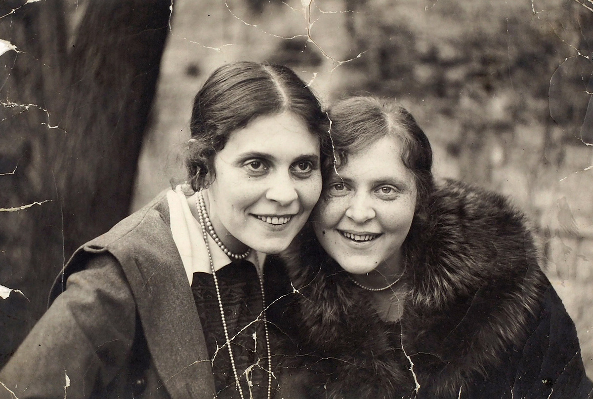 Лиля Брик и Эльза Триоле