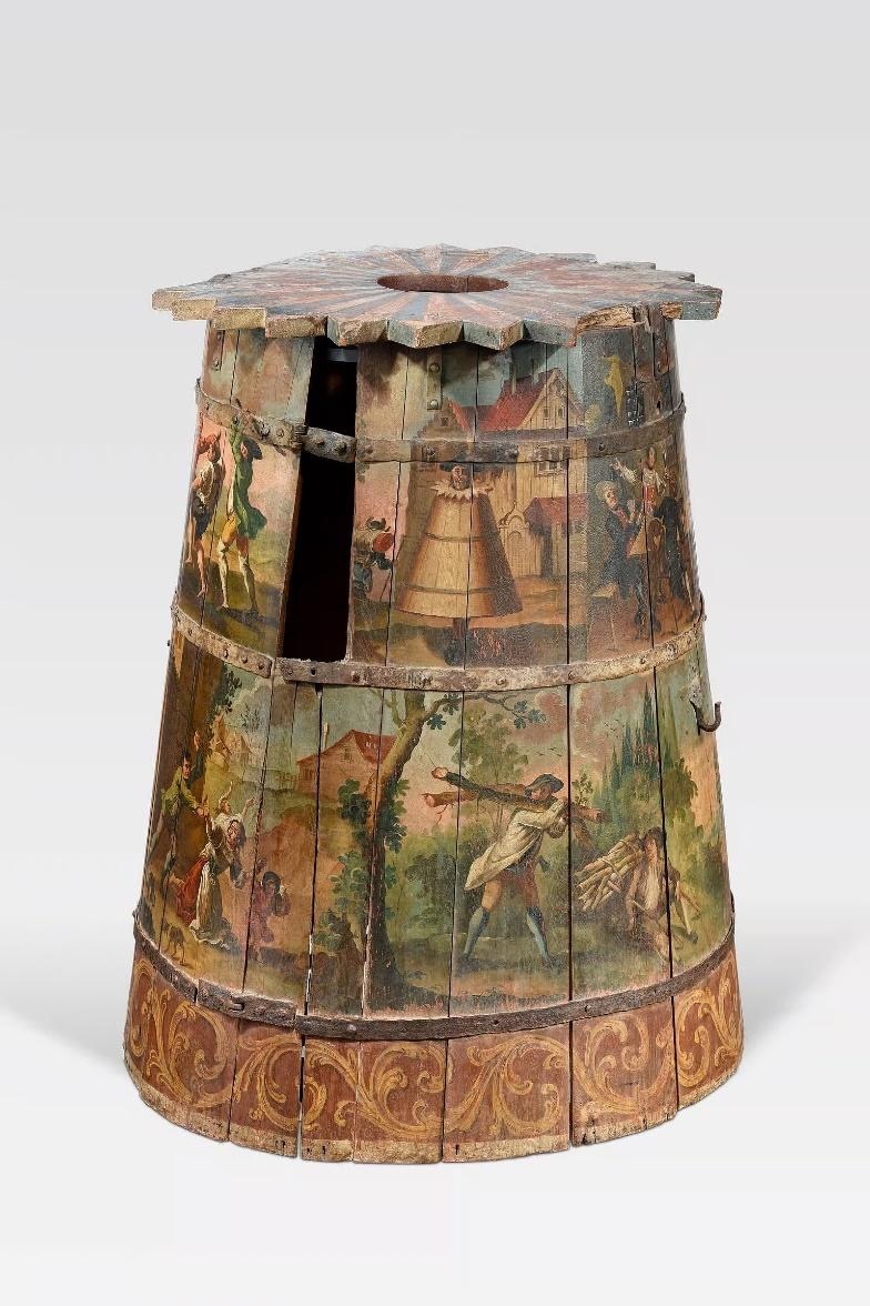 Плащ пьяницы. 1775 г. Баварский национальный музей. https://www.bayerisches-nationalmuseum.de